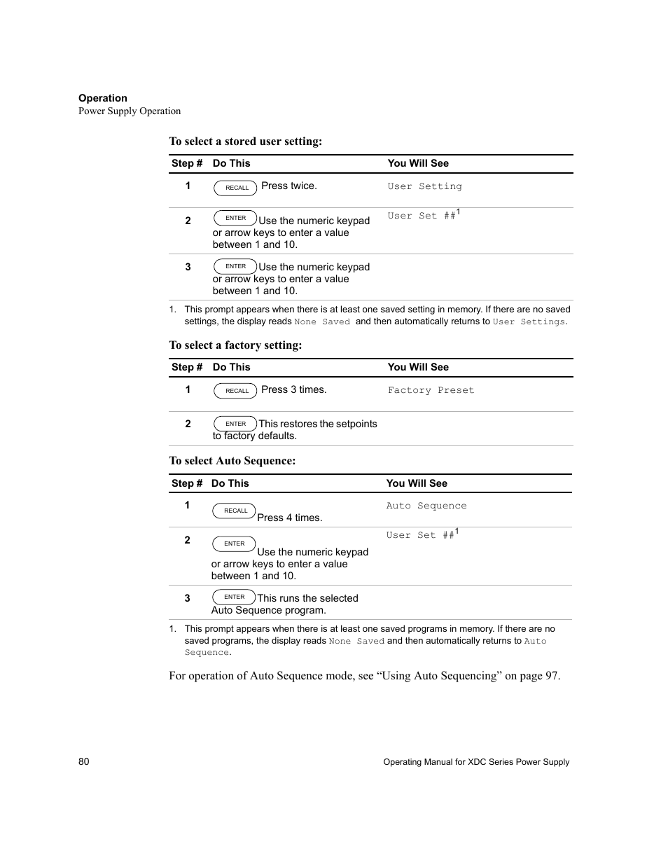 Xantrex Technology XDC User Manual | Page 82 / 254