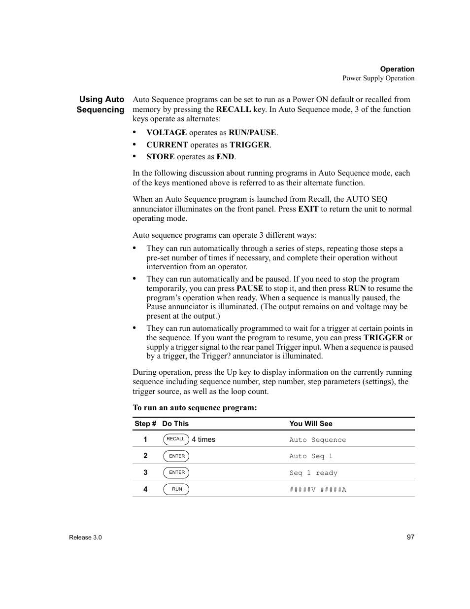 Using auto sequencing | Xantrex Technology XDC User Manual | Page 99 / 254