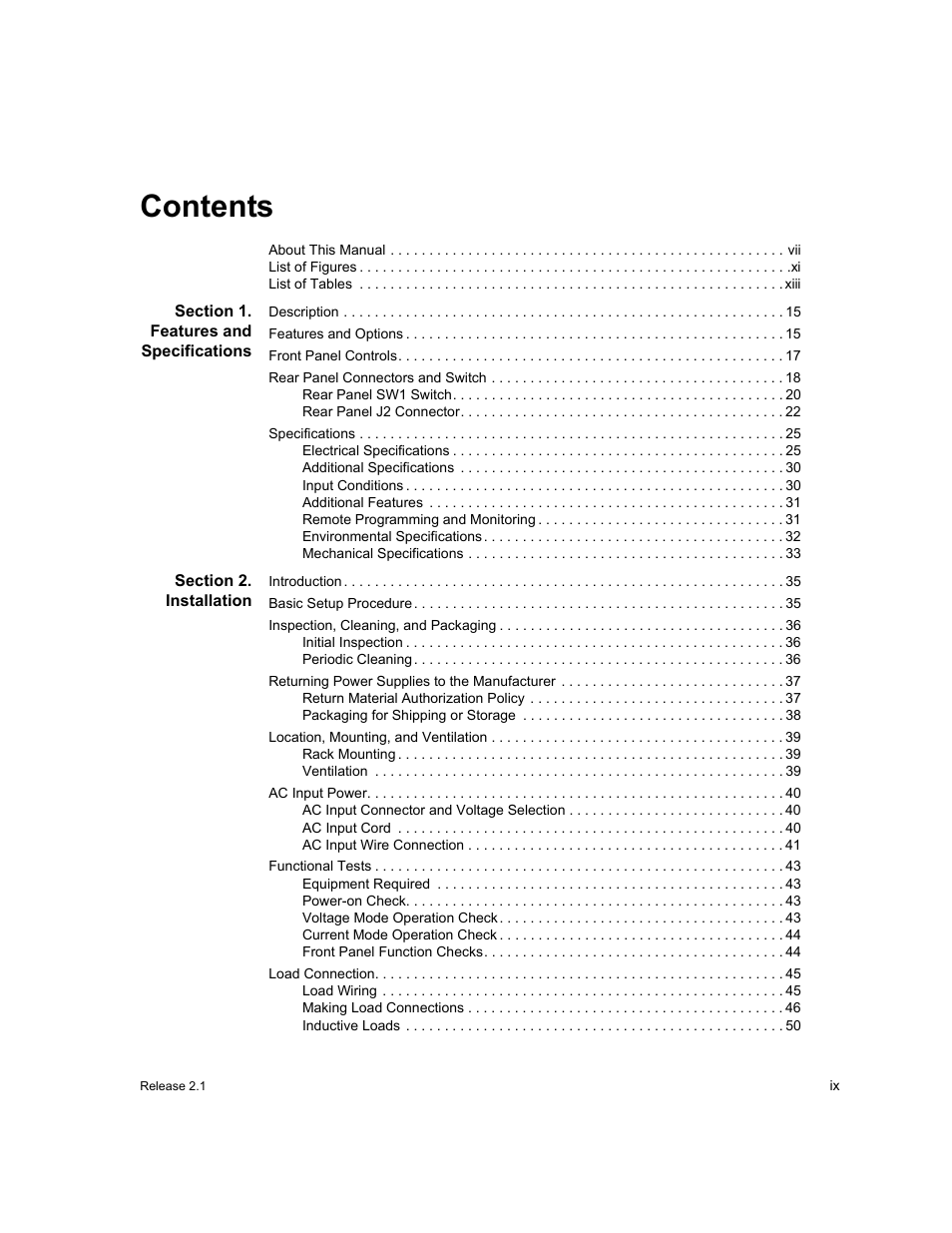 Xantrex Technology XFR 2800 User Manual | Page 11 / 90