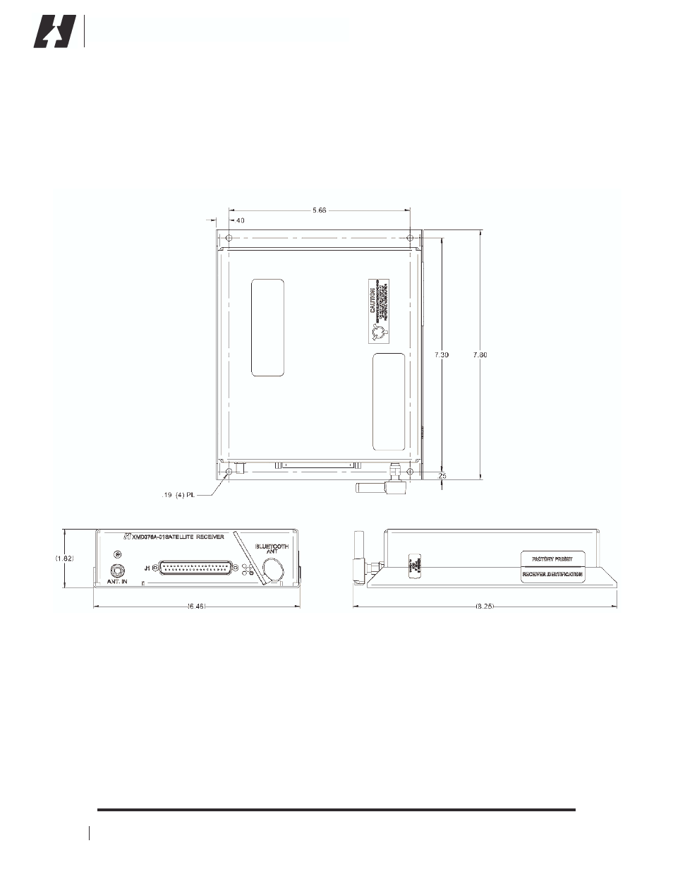 Installation manual xmd076a | XM Satellite Radio XMD076A User Manual | Page 26 / 27