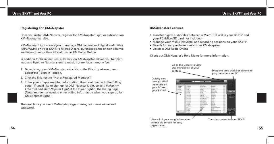 XM Satellite Radio Satellite Radio Digital Audio Player User Manual | Page 29 / 38