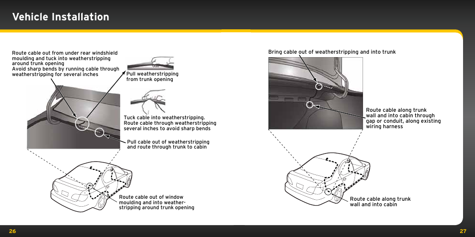 Vehicle installation | XM Satellite Radio XDNX1V1KC User Manual | Page 14 / 58