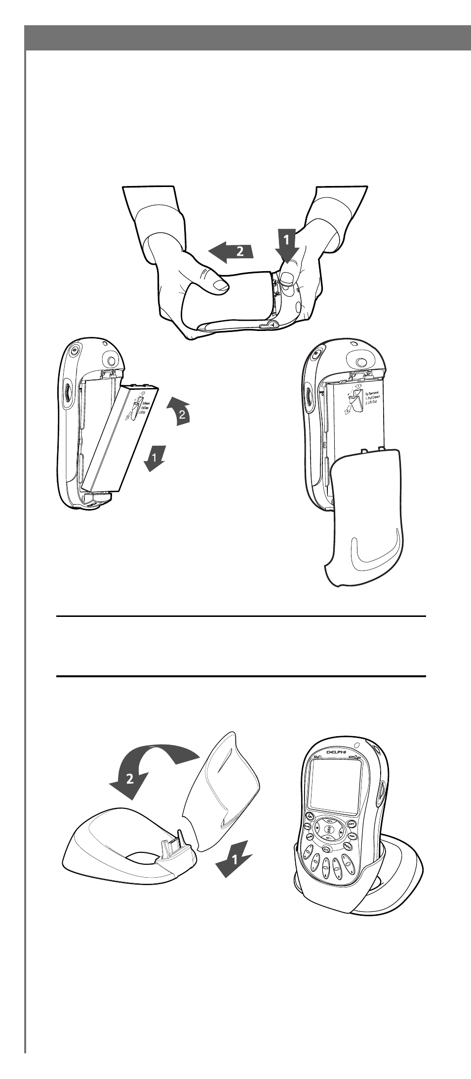 Setting up | XM Satellite Radio SA10113 User Manual | Page 12 / 44