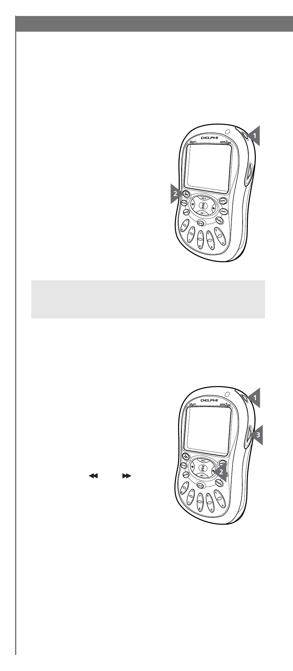 My xm | XM Satellite Radio SA10113 User Manual | Page 18 / 44