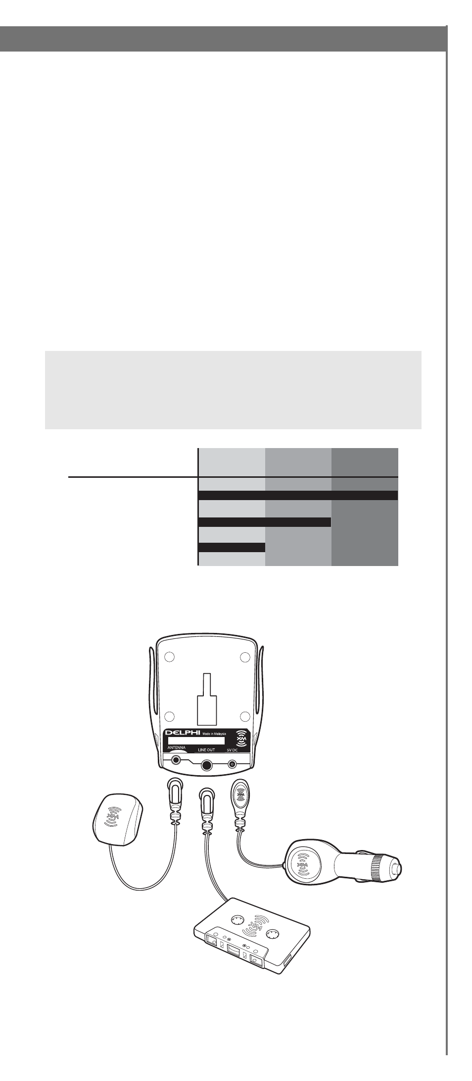 Using myfi in your vehicle | XM Satellite Radio SA10113 User Manual | Page 29 / 44