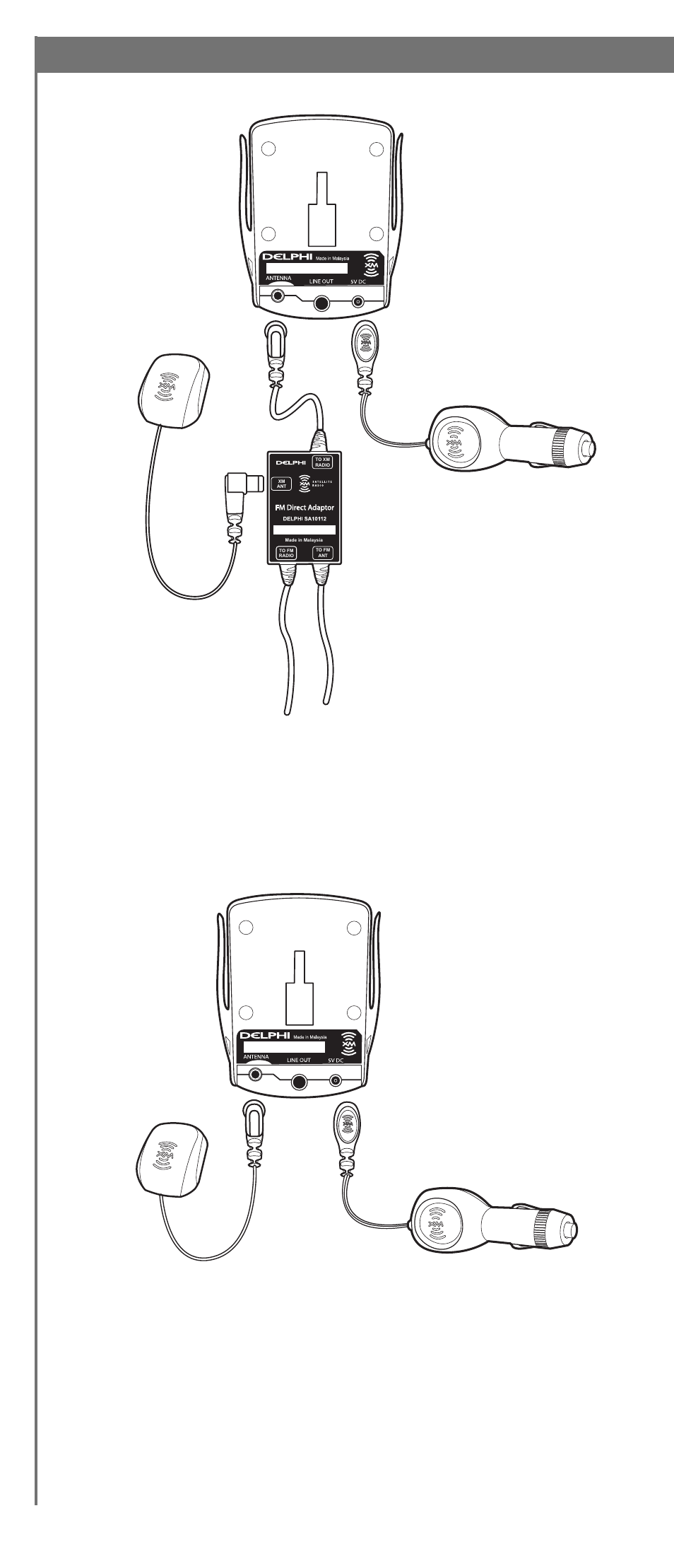 XM Satellite Radio SA10113 User Manual | Page 30 / 44