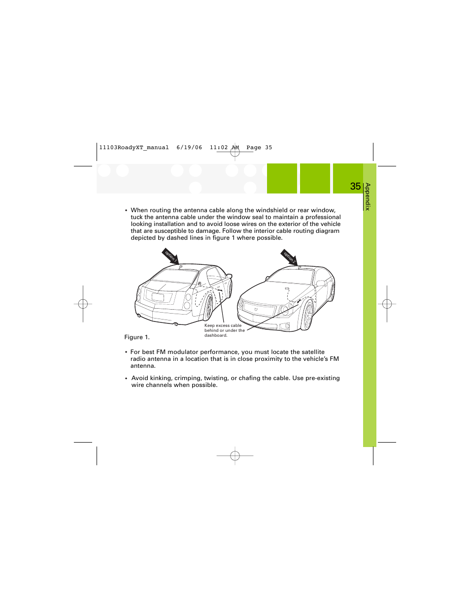 XM Satellite Radio SA10175 User Manual | Page 35 / 40