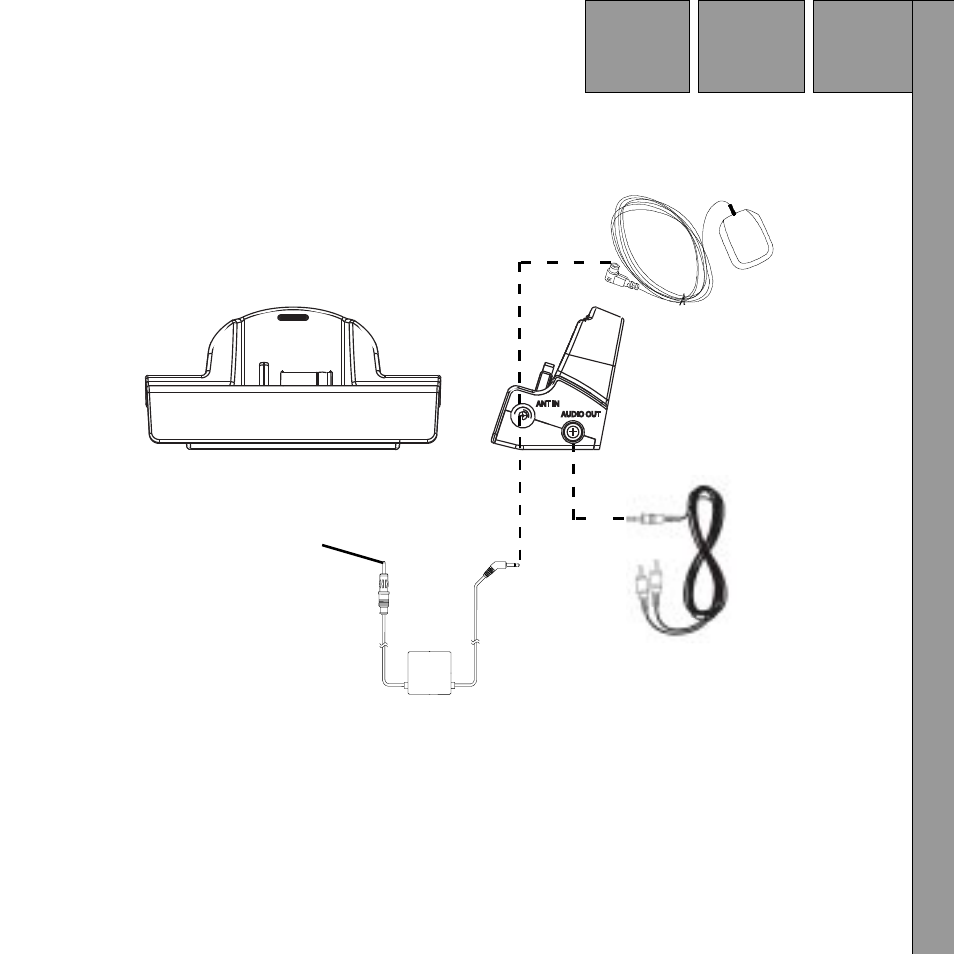Interconnect diagram (cont) | XM Satellite Radio XMC10 User Manual | Page 11 / 28