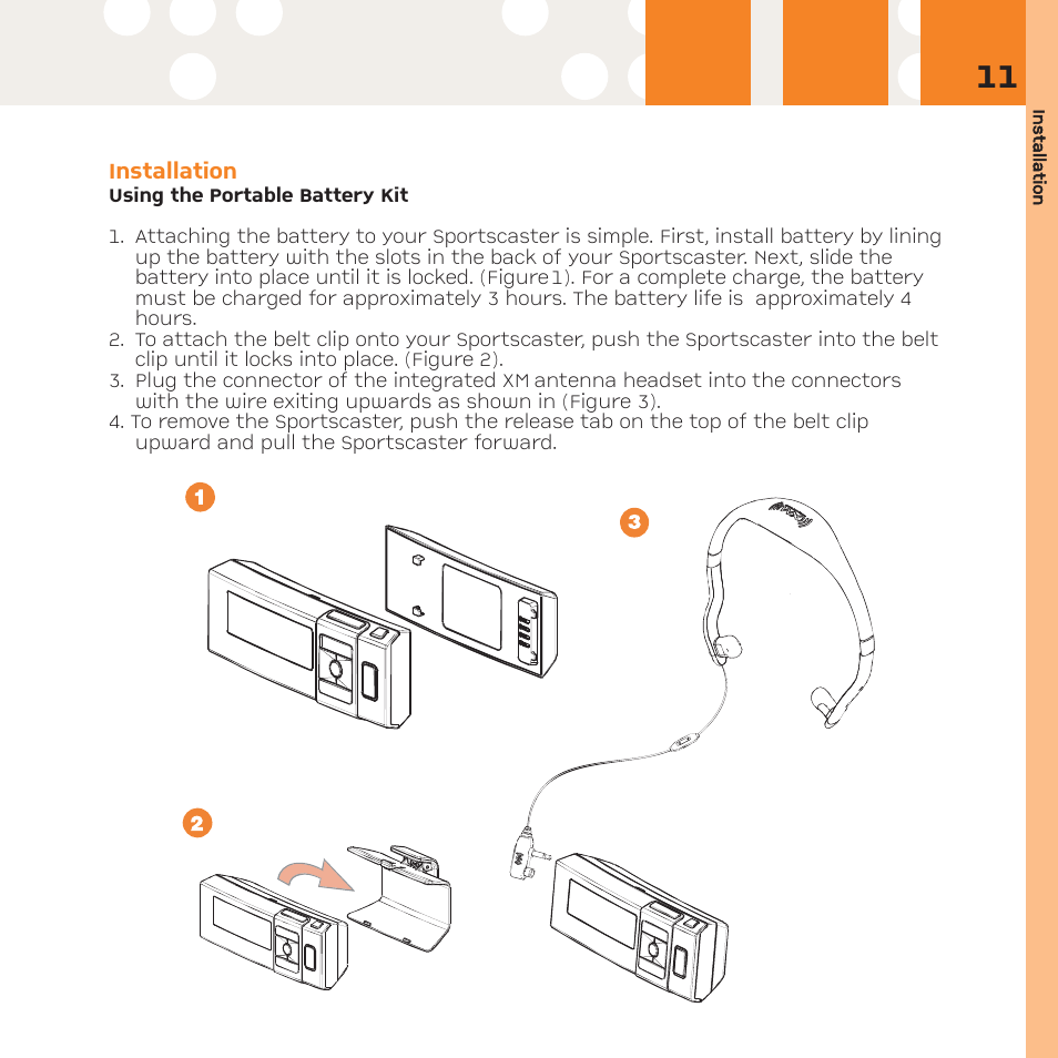 XM Satellite Radio R101 User Manual | Page 11 / 32
