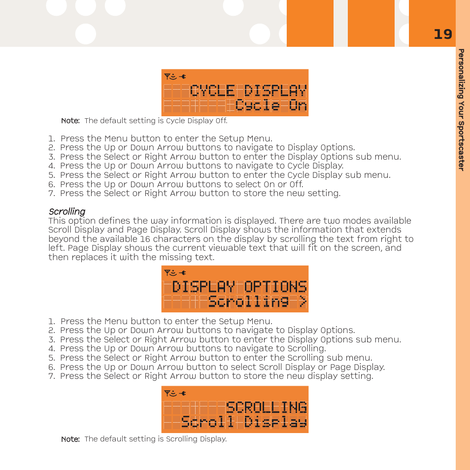 XM Satellite Radio R101 User Manual | Page 19 / 32
