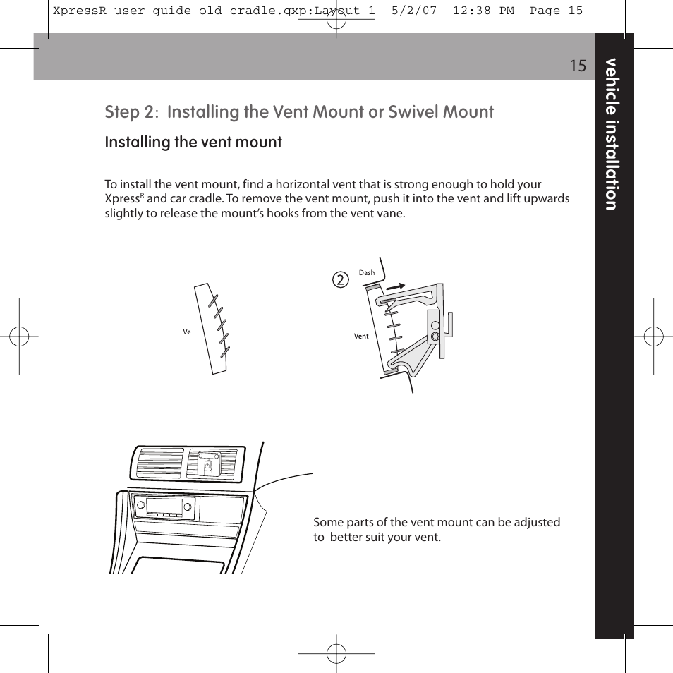 XM Satellite Radio XpressR User Manual | Page 15 / 62