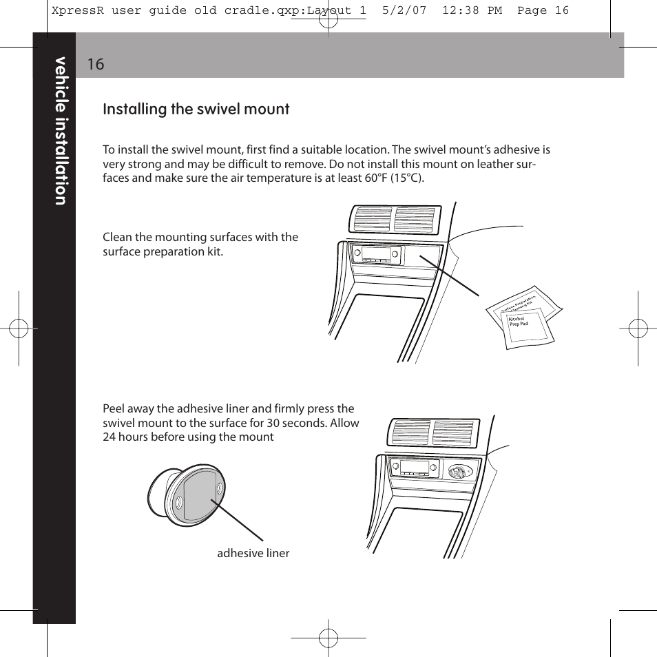 XM Satellite Radio XpressR User Manual | Page 16 / 62
