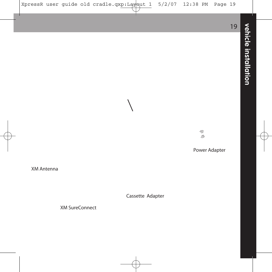 XM Satellite Radio XpressR User Manual | Page 19 / 62