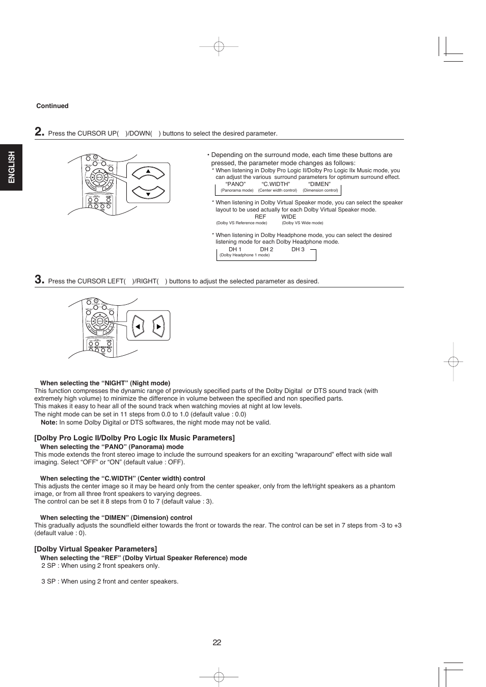 English 22 | XM Satellite Radio R-672 User Manual | Page 22 / 56