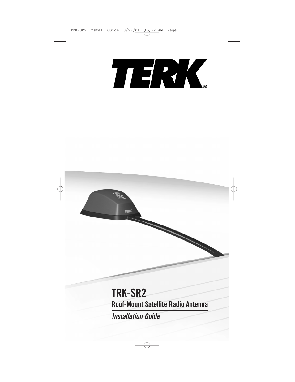 XM Satellite Radio TRK-SR2 User Manual | 12 pages