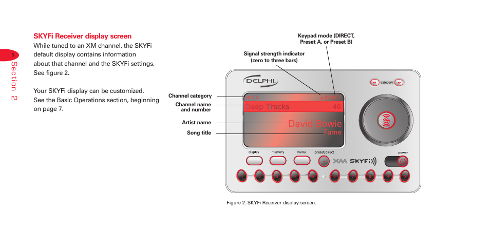 XM Satellite Radio Portable Satellite Radio User Manual | Page 9 / 24