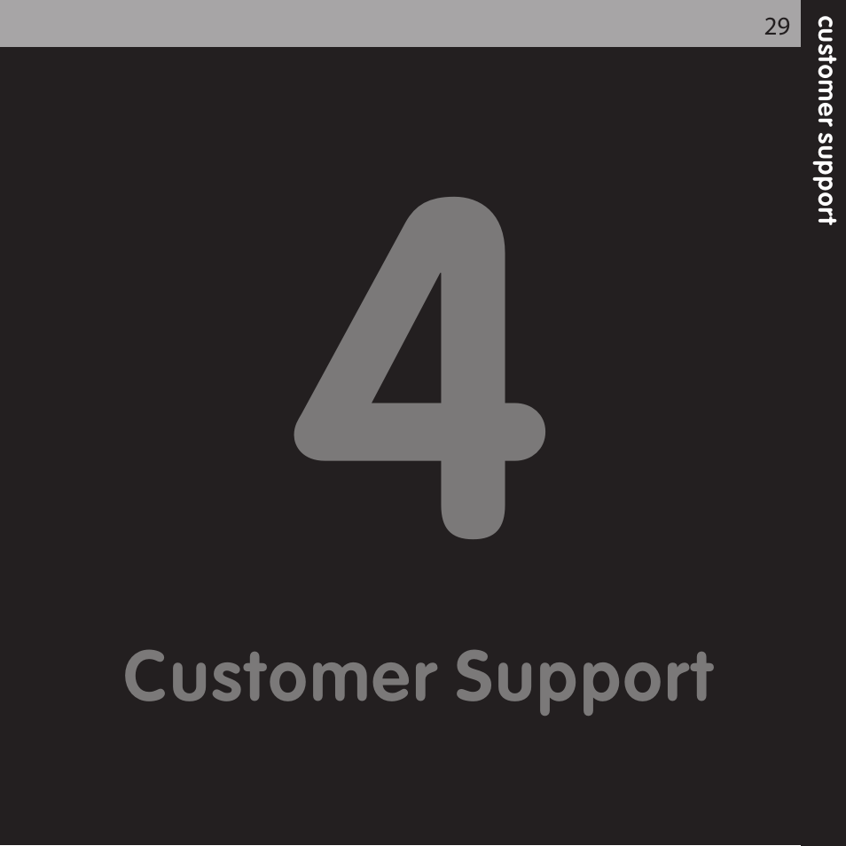 Customer support | XM Satellite Radio XMCK-5P User Manual | Page 29 / 40