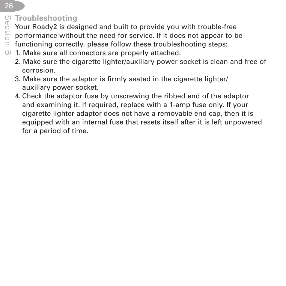 XM Satellite Radio SA10085 User Manual | Page 26 / 32
