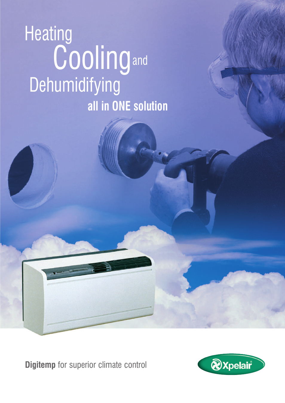 Xpelair Digitemp User Manual | 8 pages