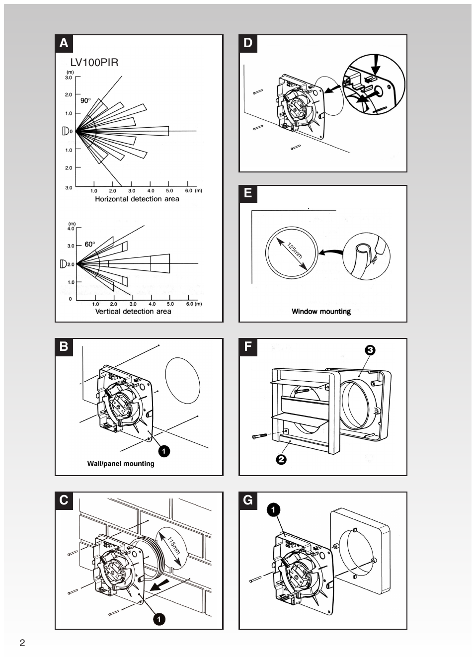 Xpelair LV100PC User Manual | Page 2 / 56