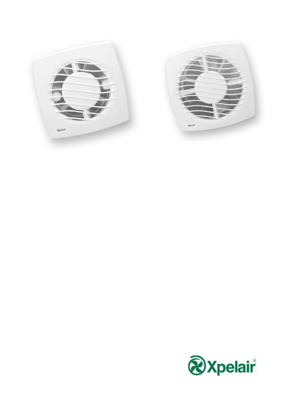 Xpelair SL150P User Manual | 4 pages