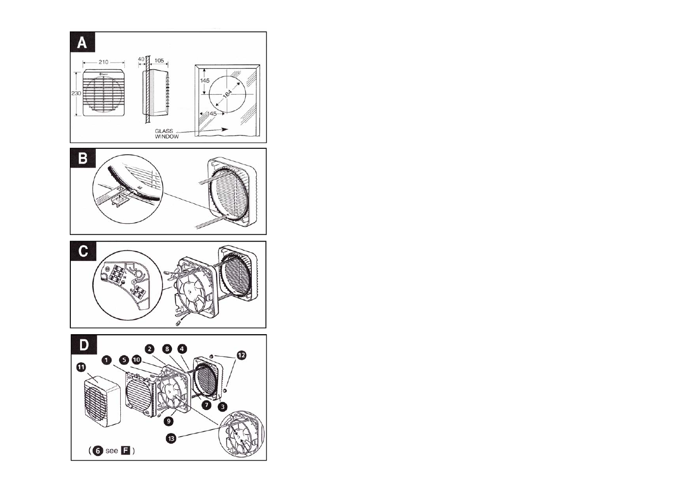 Xpelair GXC6 EC2 User Manual | Page 2 / 6