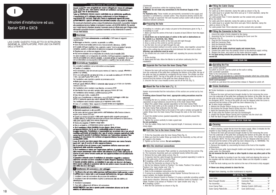 Xpelair GX9 User Manual | Page 7 / 12