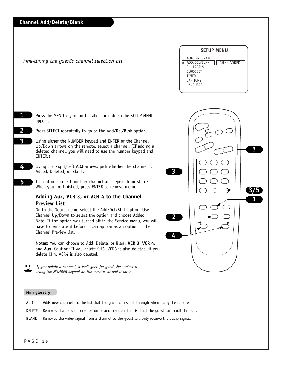 Zenith CONCIERGE H25F39DT User Manual | Page 16 / 44