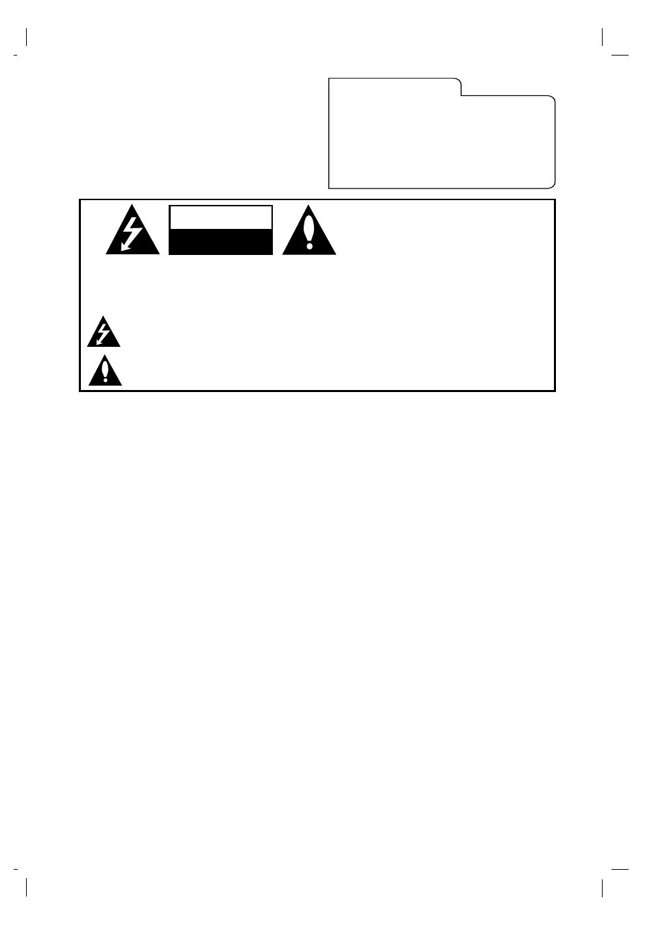 Warning | Zenith L15V36 User Manual | Page 2 / 13