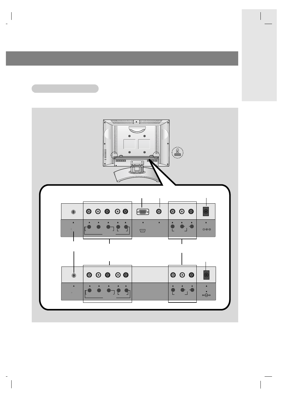 Back of the, Back of the tv tv, L15v36 | Introduction | Zenith L15V36 User Manual | Page 7 / 13