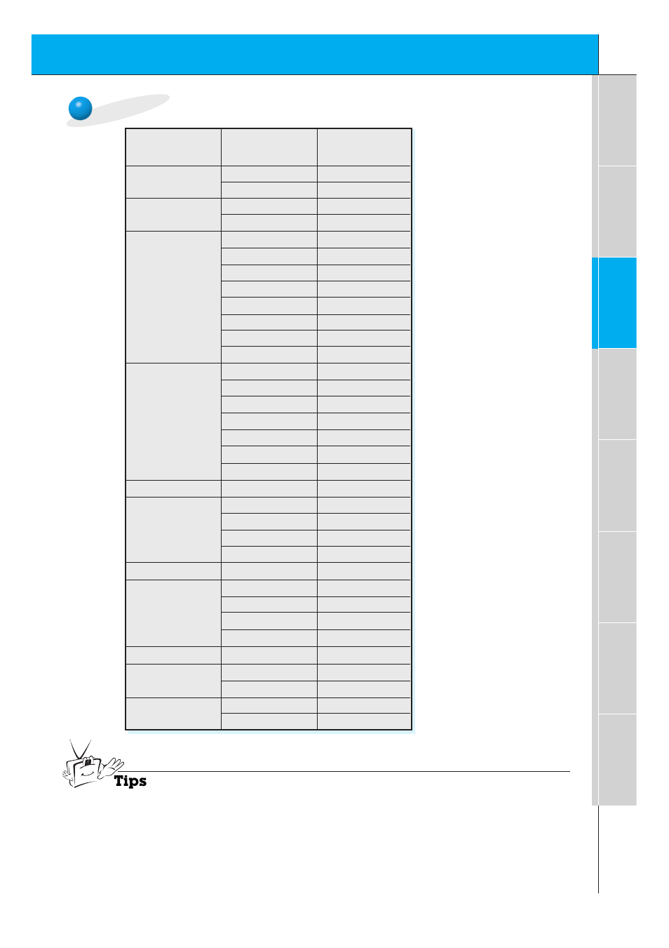 Monitor image display specifications | Zenith P60W26 User Manual | Page 21 / 59