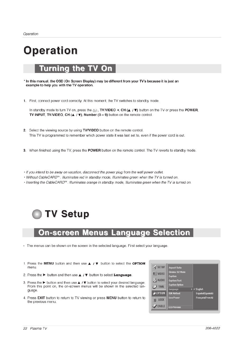Zenith Z42PX2DH User Manual | Page 22 / 60