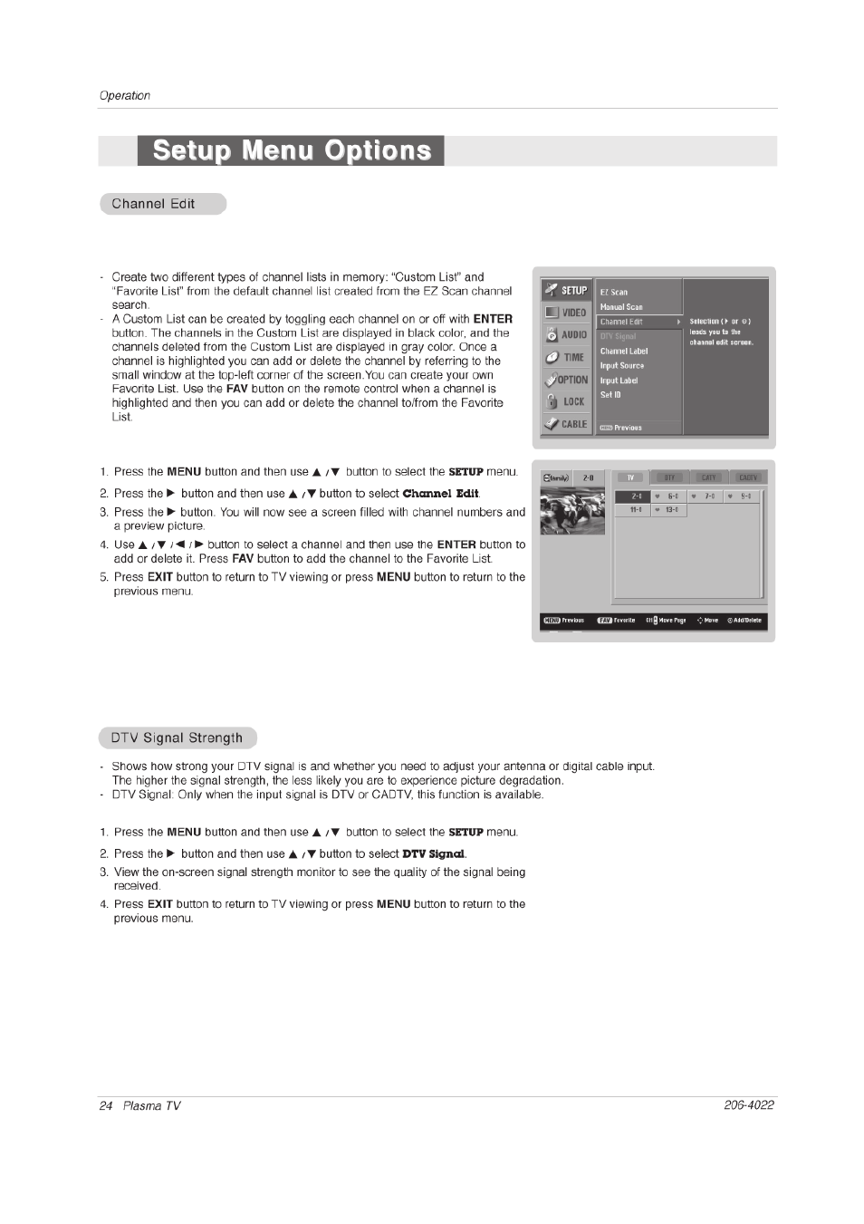 Zenith Z42PX2DH User Manual | Page 24 / 60