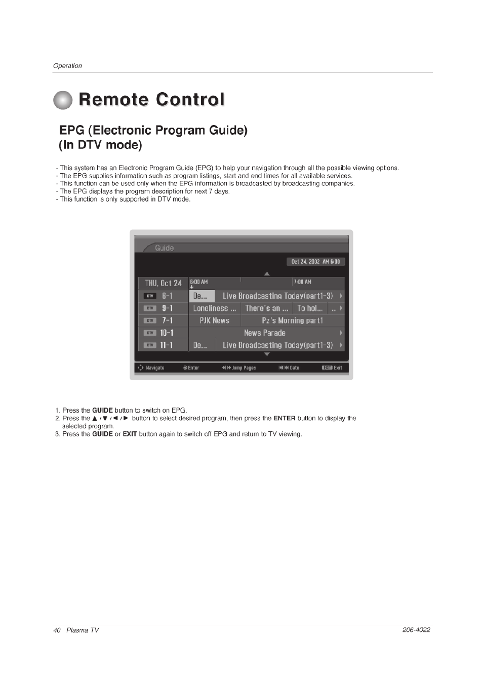 Zenith Z42PX2DH User Manual | Page 40 / 60