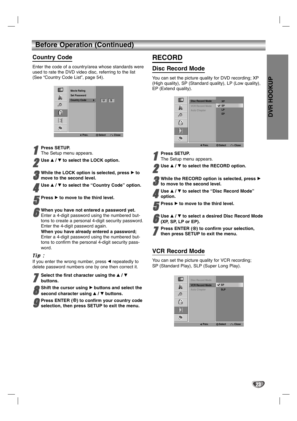 Zenith XBR411 User Manual | Page 23 / 59