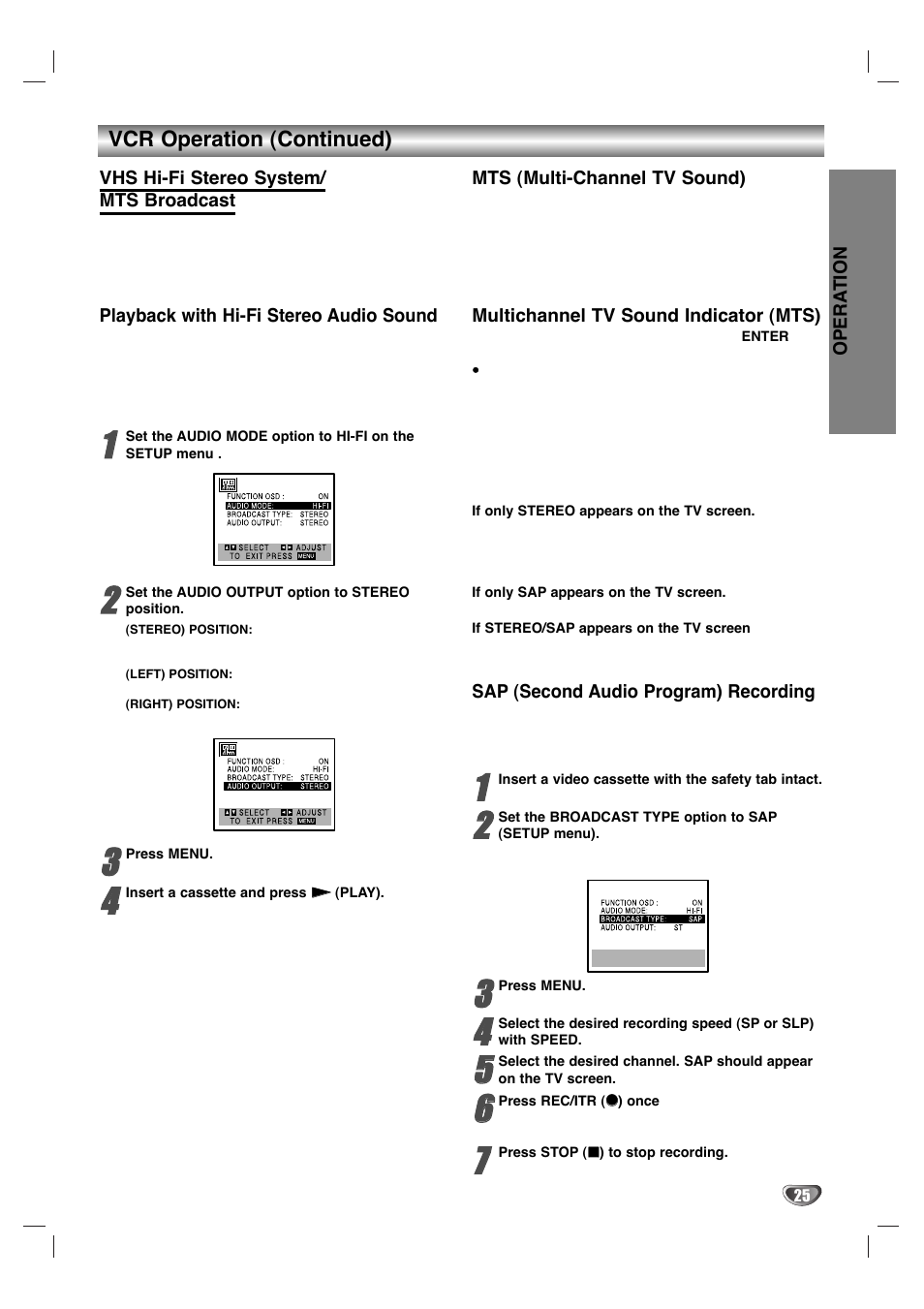 Zenith XBV 443 User Manual | Page 25 / 40