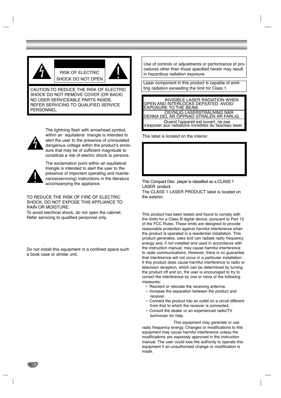 Precautions, Caution | Zenith LMG340 User Manual | Page 2 / 24
