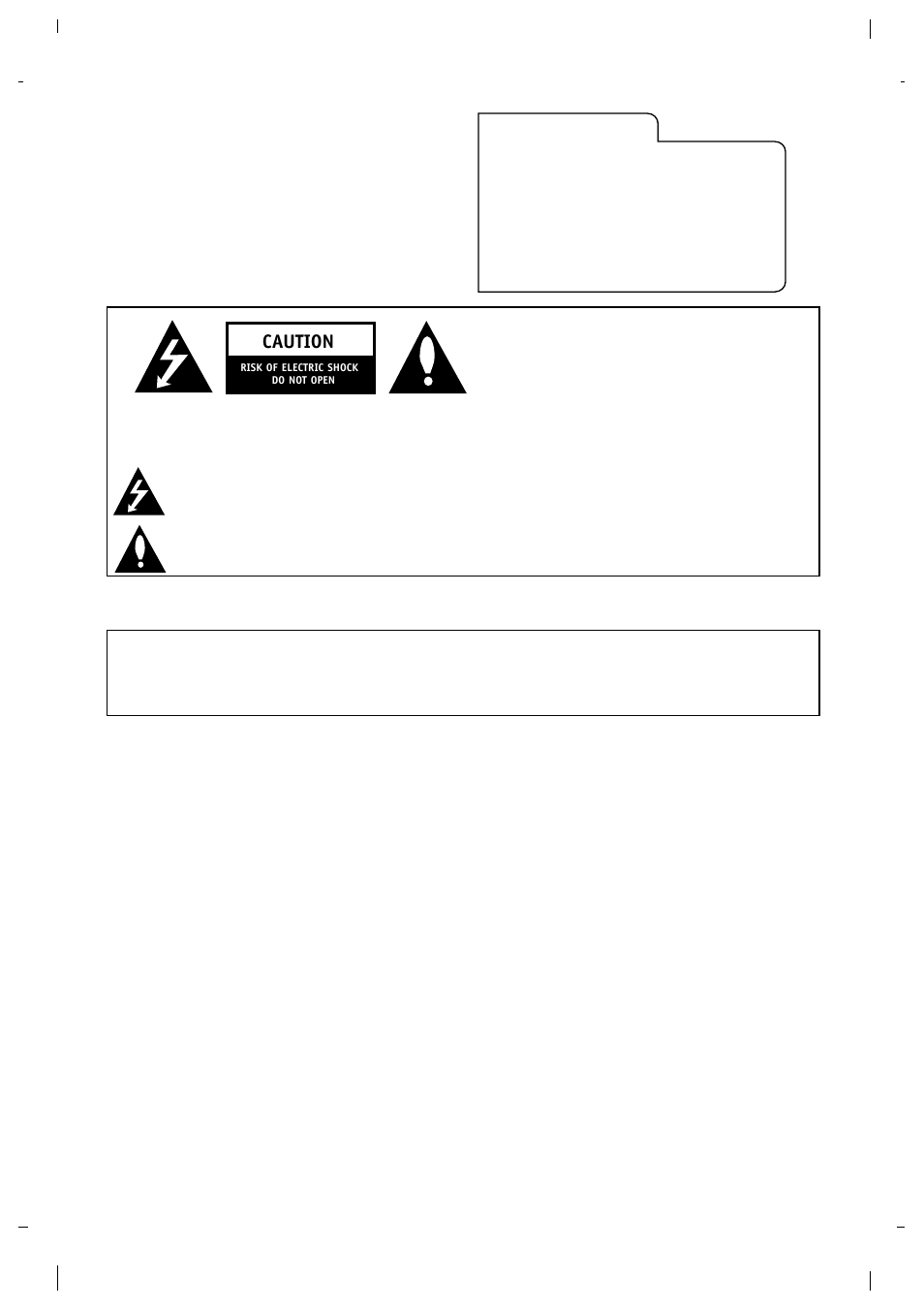 Warning, Caution | Zenith R40W46 User Manual | Page 2 / 40