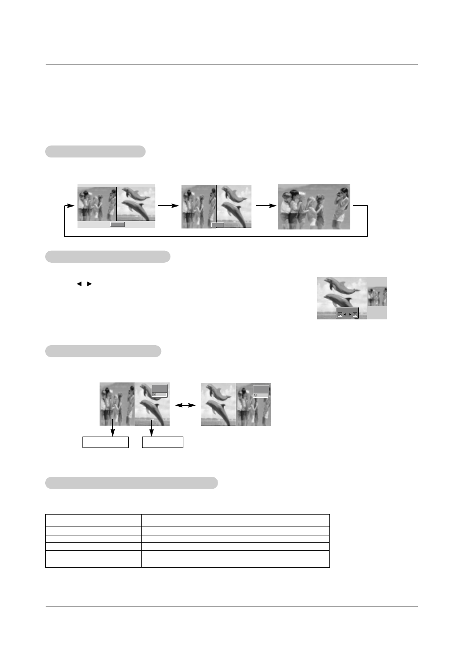 Twin picture setup option win picture setup option | Zenith P60W38H User Manual | Page 24 / 36