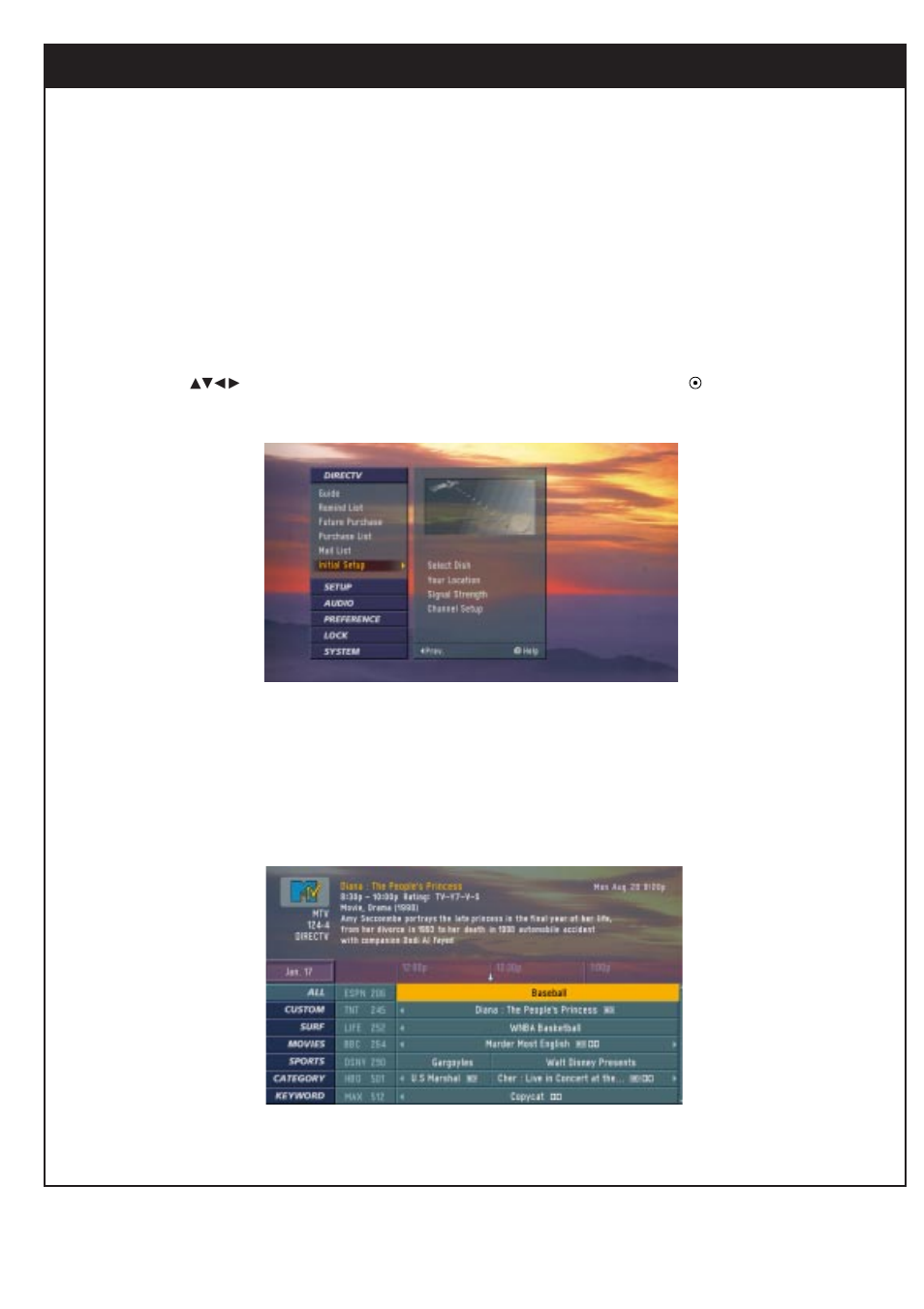 Important overview, 5. on-screen display | Zenith DTV1080 User Manual | Page 17 / 103