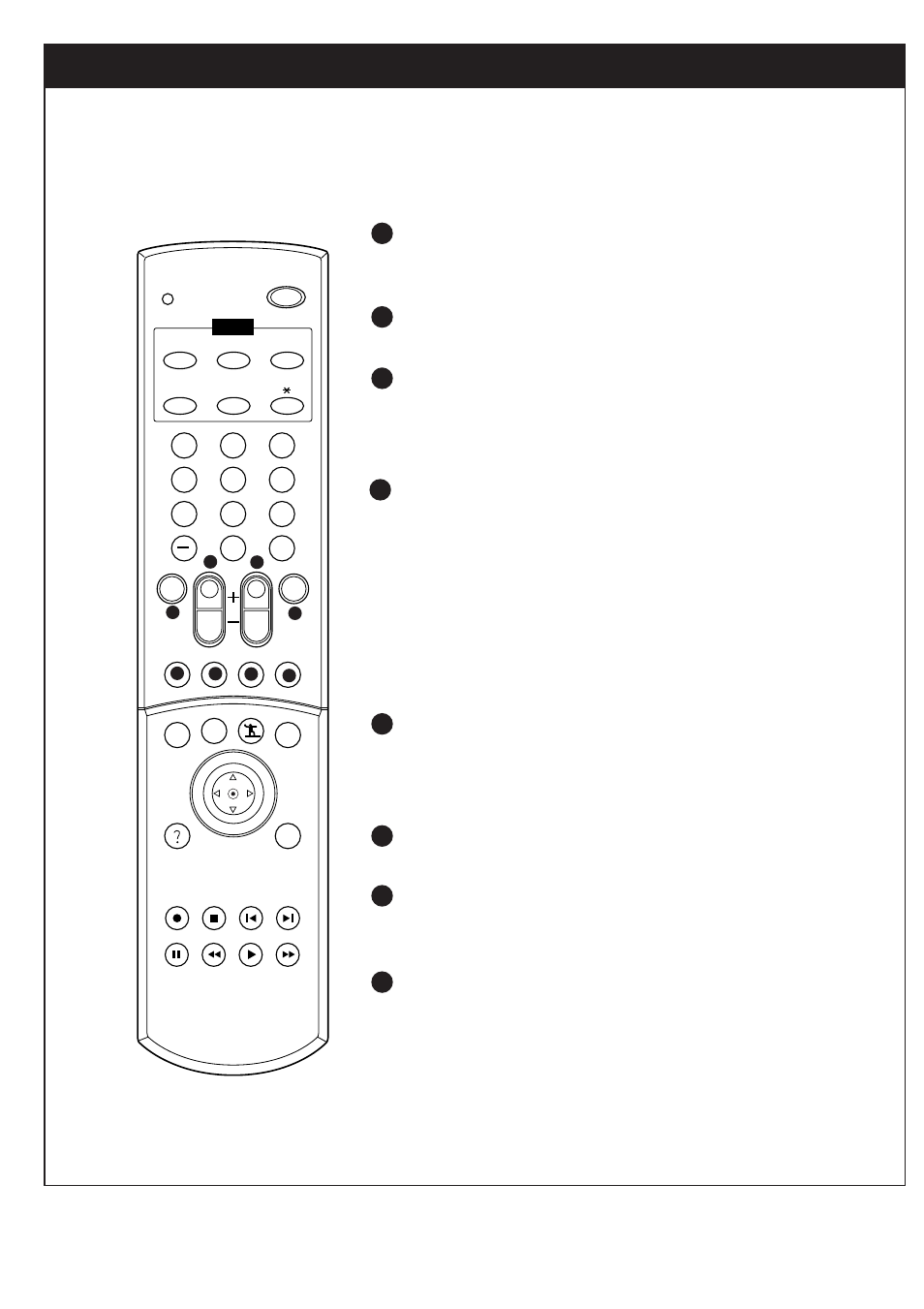 2. using the remote control | Zenith DTV1080 User Manual | Page 36 / 103