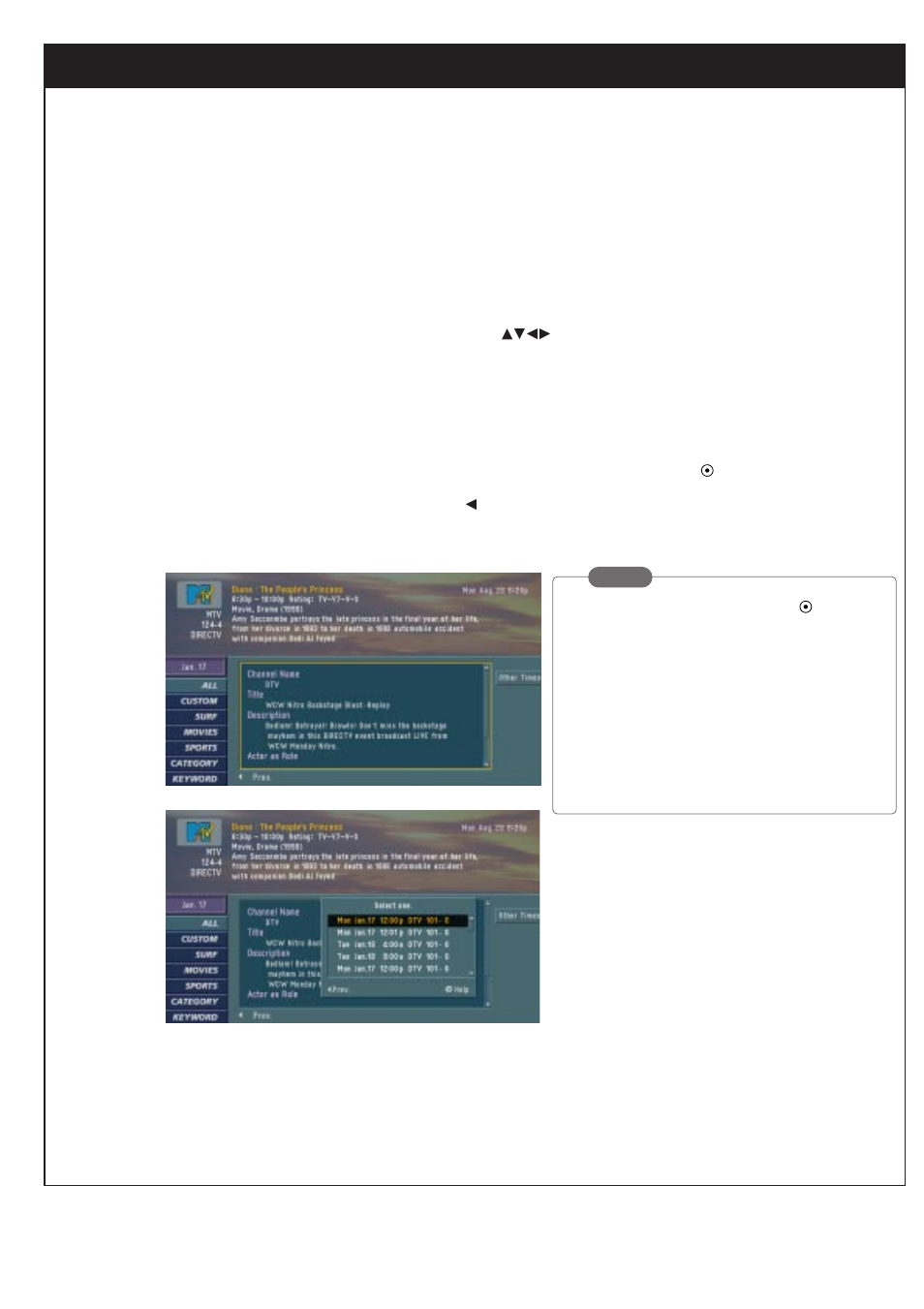 Advanced program guide, 5. getting more information | Zenith DTV1080 User Manual | Page 51 / 103