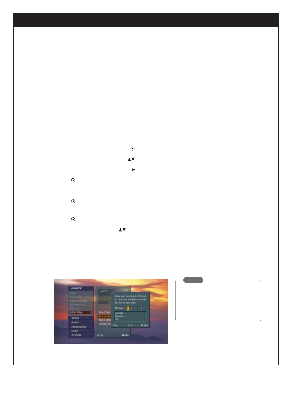 6. initializing the system | Zenith DTV1080 User Manual | Page 64 / 103