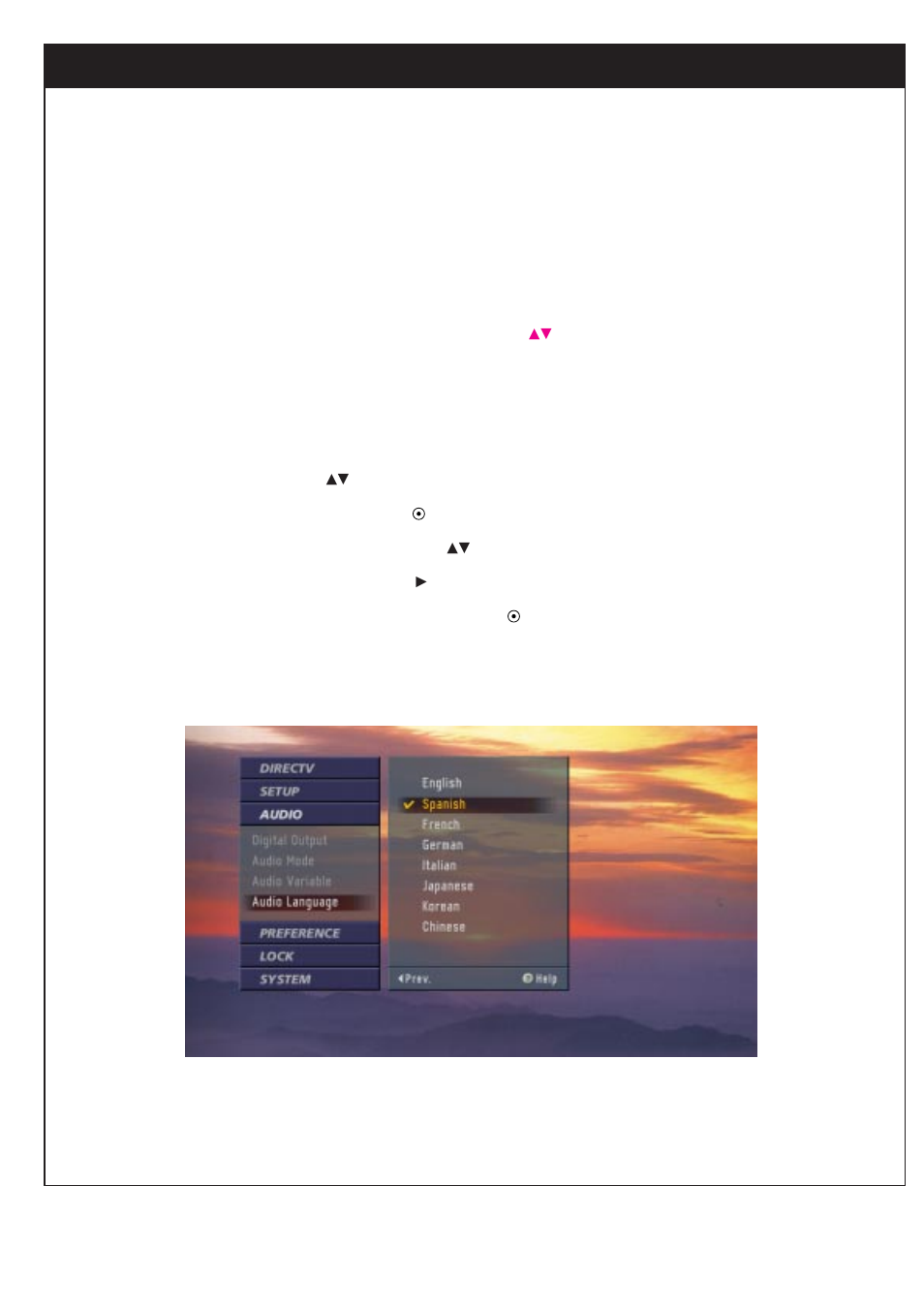 Customization, 10. setting the audio | Zenith DTV1080 User Manual | Page 77 / 103