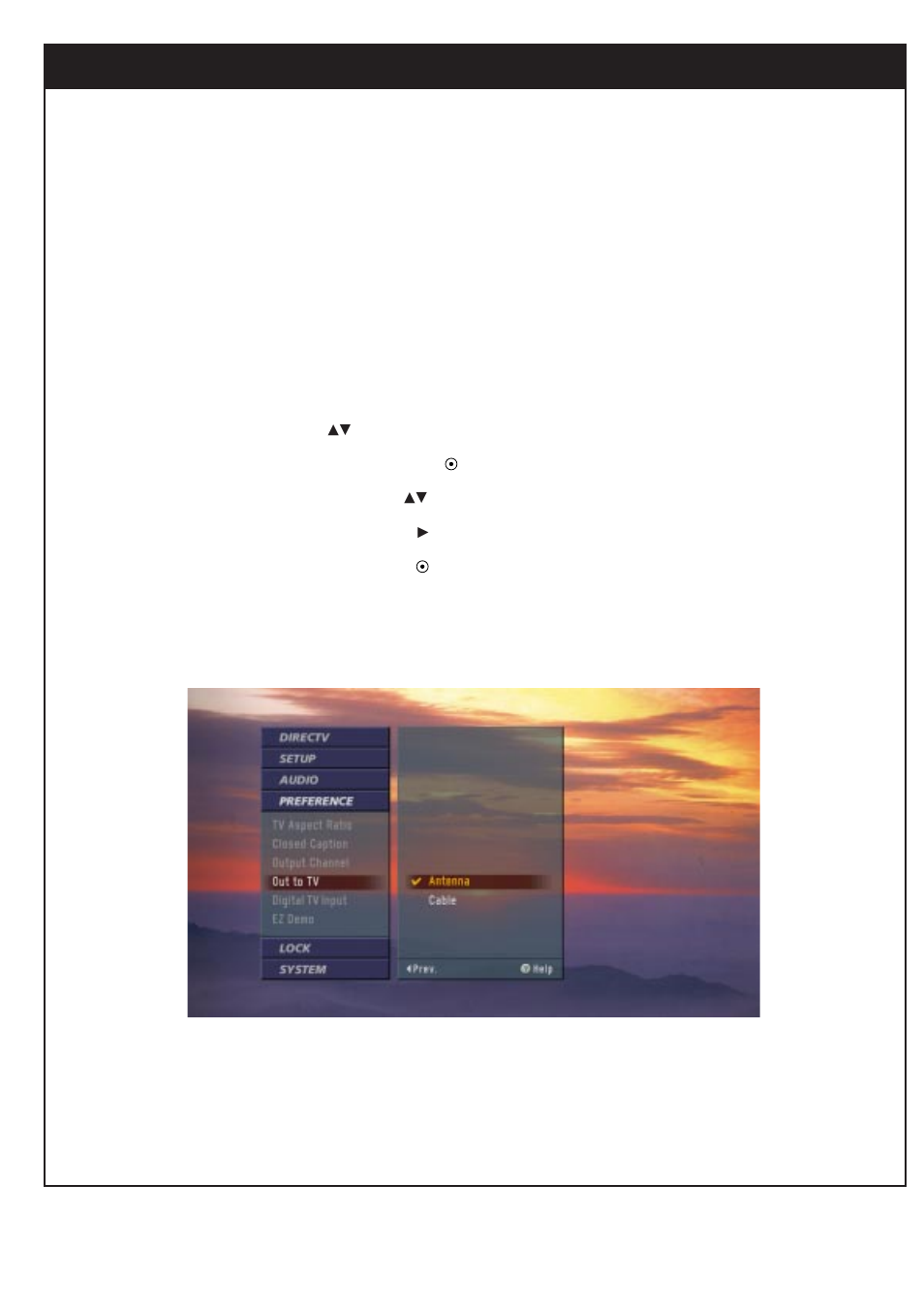 13. setting default signal out | Zenith DTV1080 User Manual | Page 84 / 103