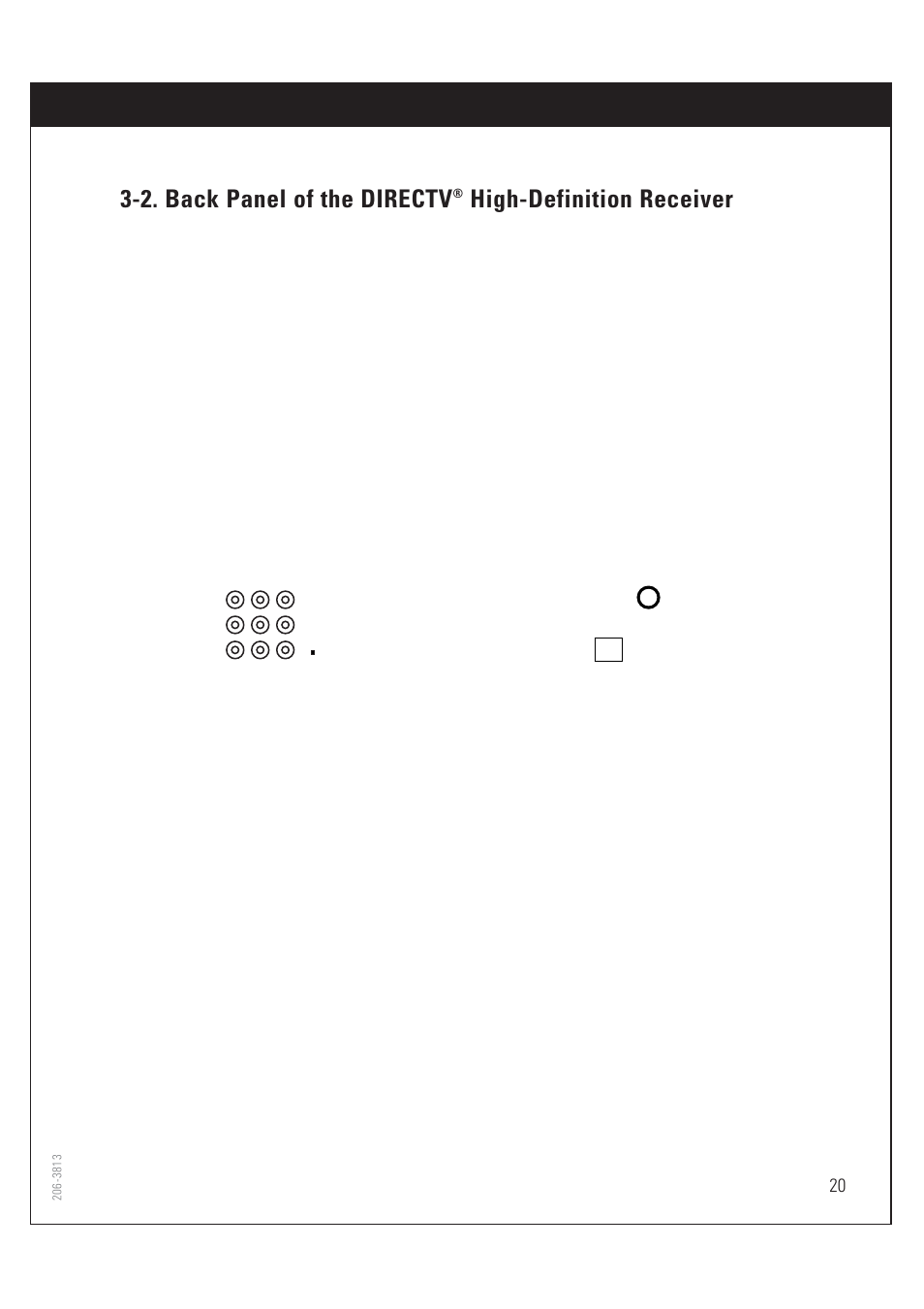 2. back panel of the directv, High-definition receiver | Zenith HD-SAT520 User Manual | Page 21 / 104