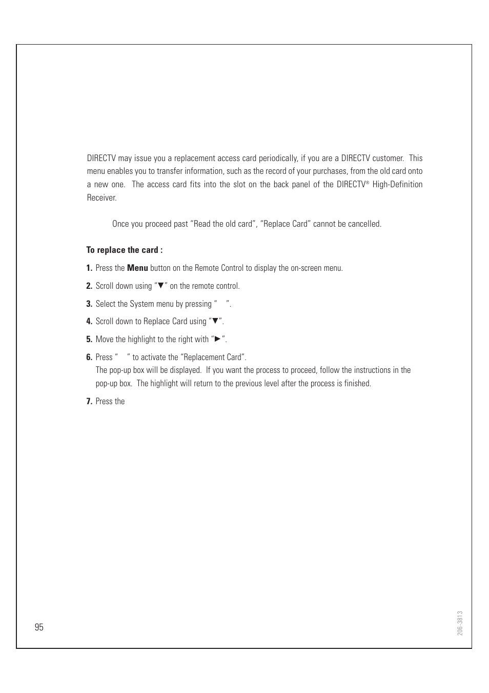 Zenith HD-SAT520 User Manual | Page 96 / 104