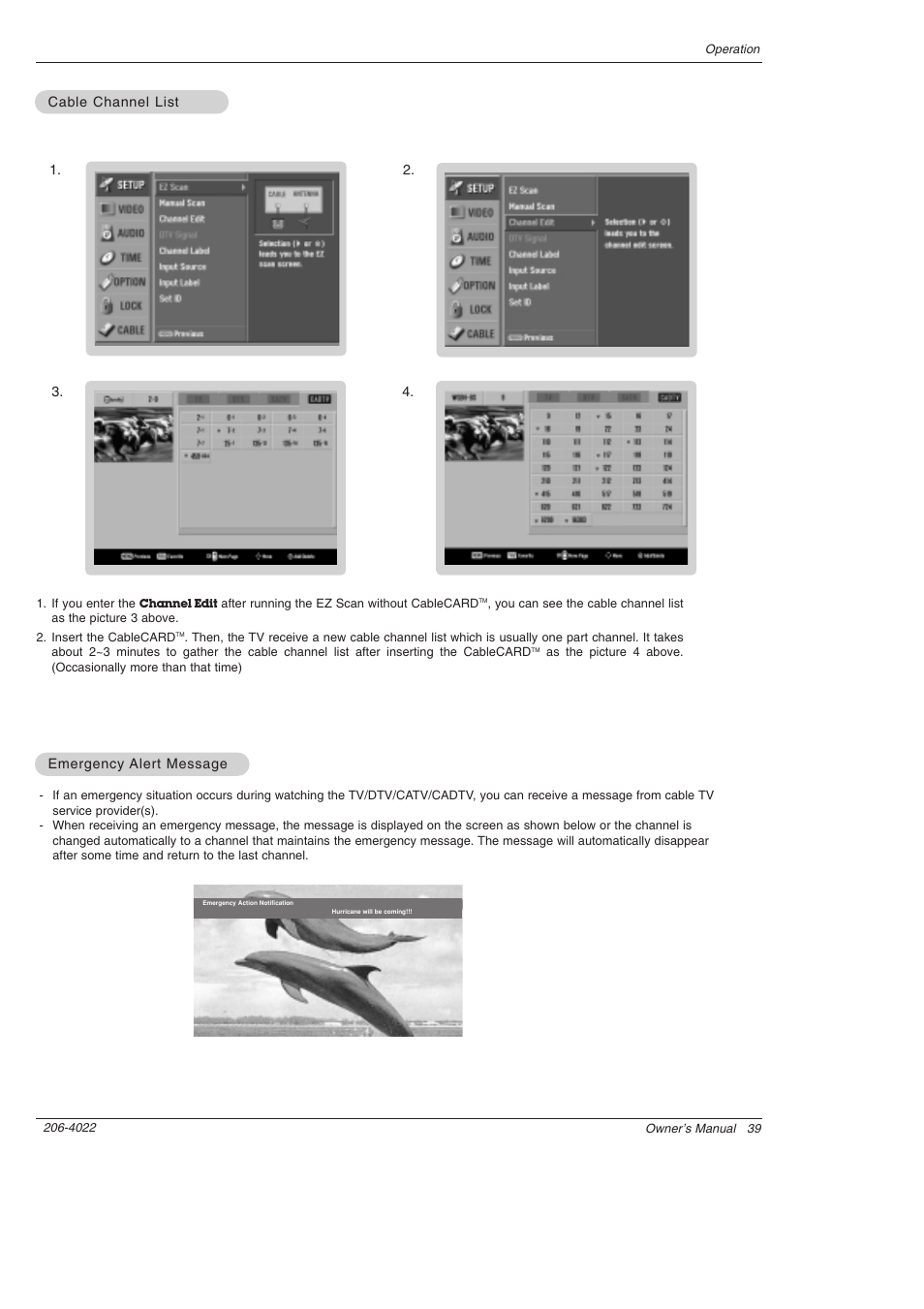 Zenith Z42PX21D User Manual | Page 39 / 60