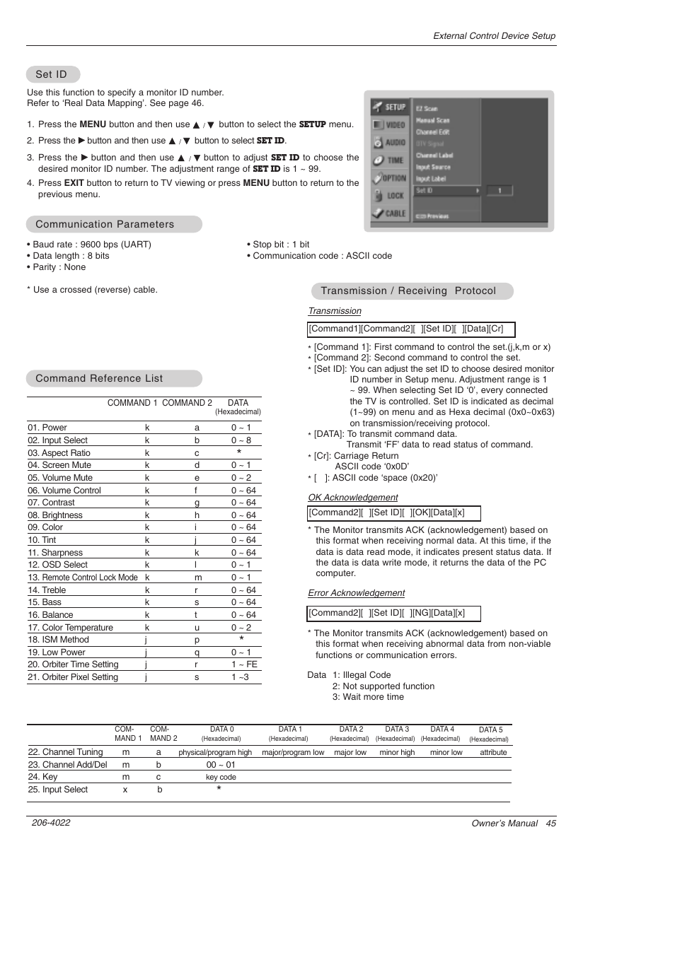 Zenith Z42PX21D User Manual | Page 45 / 60