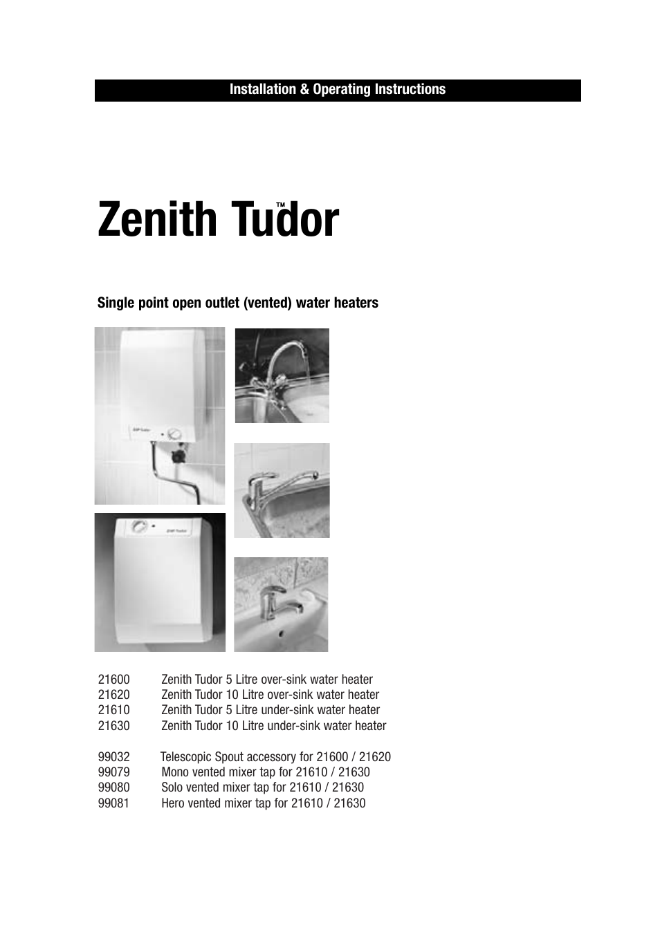 Zenith 216666666 User Manual | 8 pages